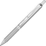 Pentel EnerGel BL407 Gelschreiber silber 0,35 mm, Schreibfarbe: schwarz, 1 St.
