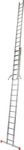 KRAUSE Schiebeleiter MONTO Fabilo silber 36 Sprossen, H: 525,0 cm