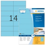 Herma 4558, HERMA Etiketten 4558 blau 105,0 x 42,3 mm, 100 Blatt