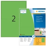 Herma 4569, HERMA Etiketten 4569 gr&uuml;n 199,6 x 143,5 mm, 100 Blatt