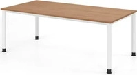 HAMMERBACHER HS2E h&ouml;henverstellbarer Schreibtisch nussbaum rechteckig,
