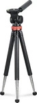 hama Traveller Pro Kamera-Stativ schwarz max. Arbeitsh&ouml;he 106,0 cm