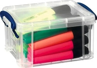 Really Useful Box Aufbewahrungsbox 0,7 l transparent 15,5 x 10,0 x 8,0 cm, 1 St.