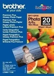 Brother BP71GP20, brother Fotopapier BP71GP20 DIN A6 gl&auml;nzend 260 g/qm 20 Blatt