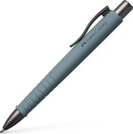 FABER-CASTELL Kugelschreiber POLY BALL Urban stone grey, Schreibfarbe: blau, 1 St.
