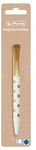 herlitz Kugelschreiber Pure Glam wei&szlig; mit goldenen Punkten, Schreibfarbe: blau, 1