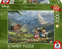 Schmidt Disney Mickey & Minnie Mickey & Minnie in den Alpen Puzzle, 1000 Teile