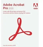 Adobe Acrobat Pro 2020 1 Ger&auml;t PC, perpetual ( Redemption Key &uuml;ber Adobe )