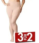 Falke Strumpfhosen Women City Beauty Plus 20 Tights Beige Polyamid A Damen