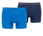 Puma 2P Sport Microfiber Boxer Blau Polyester Small Herren