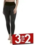 Anita Active High Waist Sport Massage Tights Schwarz Muster 36 Damen