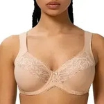 Triumph BH Modern Lace Cotton W02 Beige B 75 Damen