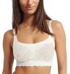 Sloggi BH ZERO Feel Bliss Top Wei&szlig; X-Small Damen