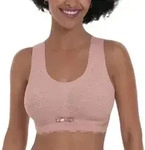 Anita BH Essentials Lace Bralette Rosa Small Damen