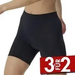 Schiesser Women Biker Shorts Schwarz Polyamid 3XL Damen