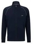 BOSS Mix and Match Zip Jacket Dunkelblau Baumwolle Medium Herren