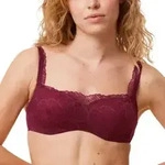 Triumph BH Body Make-Up Illusion Lace Balconette Weinrot B 75 Damen