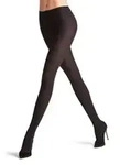 Falke Strumpfhosen Family Women Tights Schwarz Baumwolle Small Damen