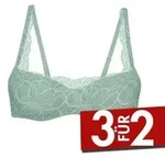 Triumph BH Body Make-Up Illusion Lace Balconette Hellgr&uuml;n B 70 Damen