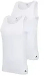 adidas 2P Active Flex Cotton Tank Top Wei&szlig; Baumwolle Small Herren