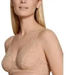 Calida BH Natural Comfort Lace Soft Bra Beige Polyamid A 80 Damen
