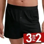 Calida Natural Cooling Boxer Shorts Schwarz Tencel Large Herren