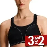 Shock Absorber BH Ultimate Run Bra Schwarz Polyamid F 80 Damen