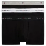 Tommy Hilfiger 3P Signature Essential Cotton Trunk Grau/Schwarz Baumwolle Small