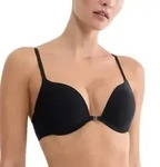 Triumph BH Pure Micro Push Up Bra With Front Closure Schwarz A 70 Damen