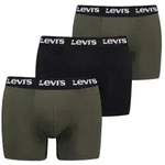 Levis 3P Repeat Logo Boxer Brief Multi Mixed Baumwolle Large Herren