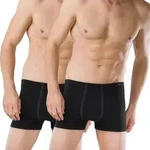 Schiesser 2P Essentials Boxer Briefs Schwarz Baumwolle Medium Herren