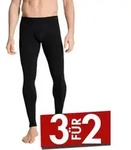 Calida Cotton Code Long Johns Schwarz Baumwolle XX-Large Herren