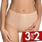 Anita Airita High Waist Brief Plus Beige 42 Damen