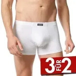 Bruno Banani Check Line 2.0 Shorts Wei&szlig; Polyamid Medium Herren