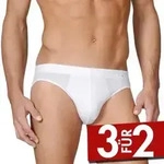 Calida Evolution Brief 21660 Wei&szlig; 001 Baumwolle X-Large Herren