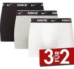 Nike 6P Everyday Essentials Cotton Stretch Trunk Schwarz/Grau Baumwolle Medium Herren
