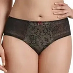 Rosa Faia Fleur High Waist Brief Schwarz 46 Damen