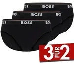 BOSS 3P Power Brief Schwarz Baumwolle Small Herren
