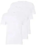 BOSS 3P V-Neck Classic T-shirt Wei&szlig; Baumwolle Small Herren