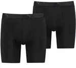 Puma 2P Sport Microfiber Long Boxer Schwarz Polyester Small Herren