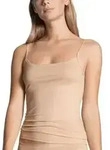 Calida Natural Comfort Spaghetti-Top Beige Baumwolle Small Damen