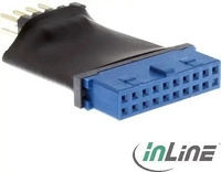InLine 33449L, InLine USB 3.0 zu 2.0 Adapter intern, USB 3.0 19pin auf USB 2.0