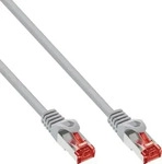 InLine 76900, InLine Patchkabel, S/FTP (PiMf), Cat.6, halogenfrei, Kupfer...