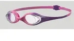 Schwimmbrille Kinder 6-12 Jahre Spider Junior - Violet-clear-pink - Einheitsgr&ouml;&szlig;e