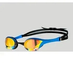 Verspiegelte Schwimmbrille Cobra Ultra Swipe Mirror - Yellow Copper-blue -