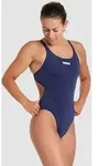 Team Badeanzug Damen Swim-Tech Einfarbig - Navy-white - 36