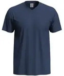 Stedman - Herren Classic V-Neck T-Shirt ST2300" - Navy Blue / M"