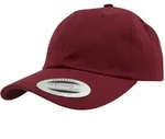 Flexfit - Low Profile 6-Panel Cap aus Baumwolle 6245CM" - Maroon / One Size"