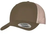 Flexfit - Retro 2 Tone Trucker Basecap - Mossgreen/Khaki / One Size