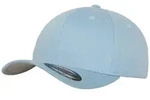 Flexfit - Basecap Wooly Combed Cap - Carolina Blue / Youth